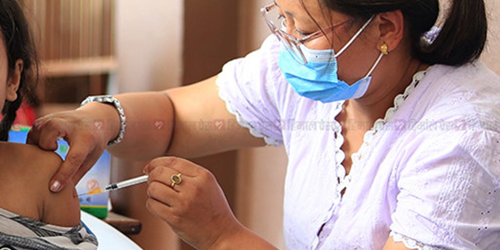 पर्सा पूर्ण खोपयुक्त जिल्ला घोषणा