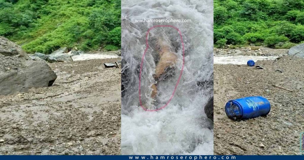 गोरखाको धार्चेमा लेदोसहितको पहिरो जाँदा बेपत्ता पाँचै जनाको शव फेला