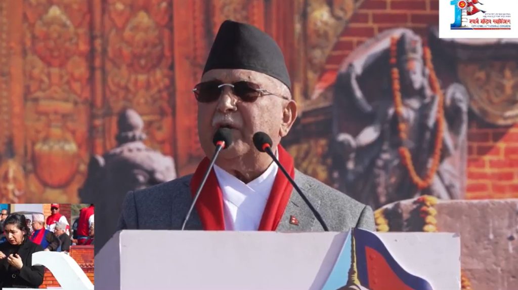 ओलीले भने– ‘यसरी चुनाव सम्भव हुँदैन’