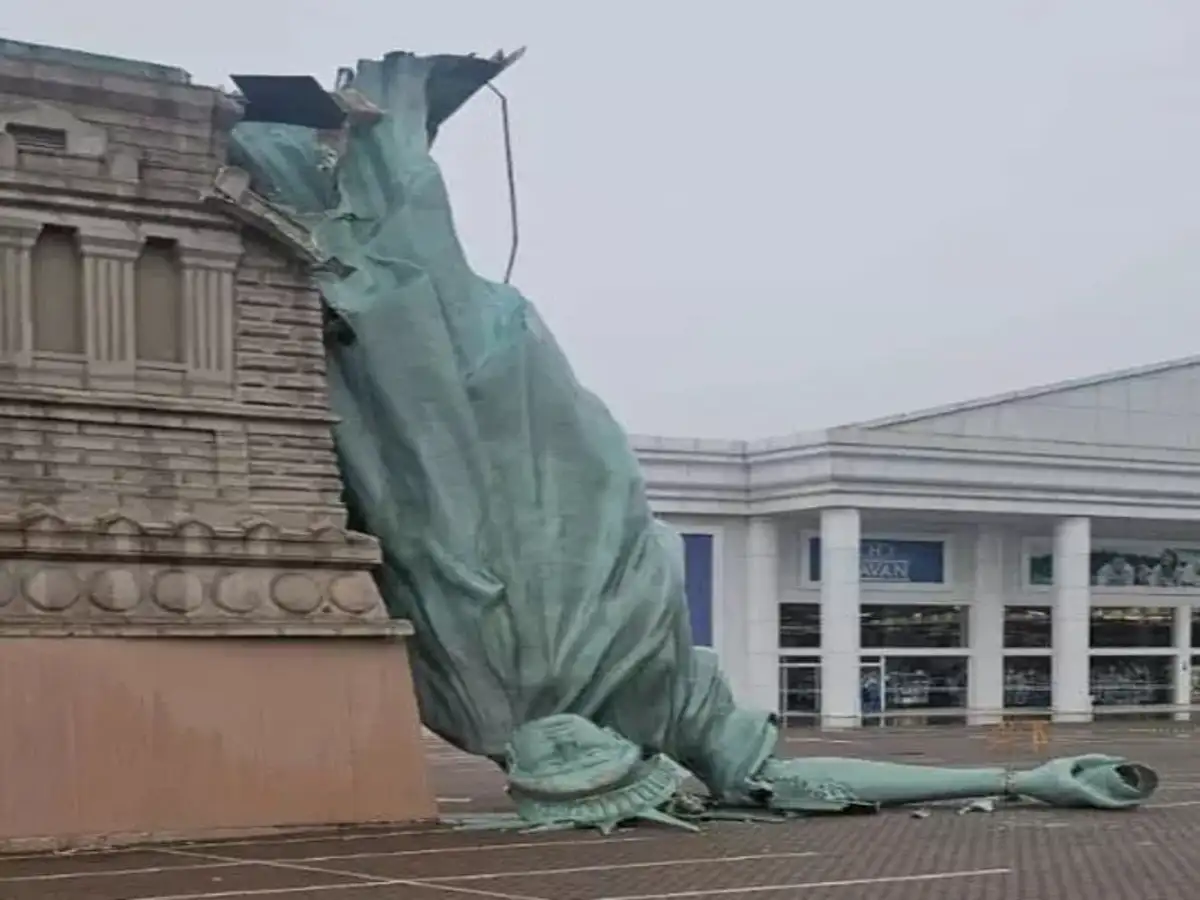 शक्तिशाली आँधीले ब्राजिल ‘स्ट्याच्यु अफ लिबर्टी’ ढल्यो