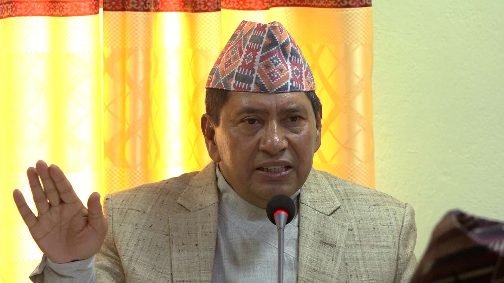 राष्ट्रियसभा सदस्यबाट नारायणकाजी श्रेष्ठले दिए राजीनामा