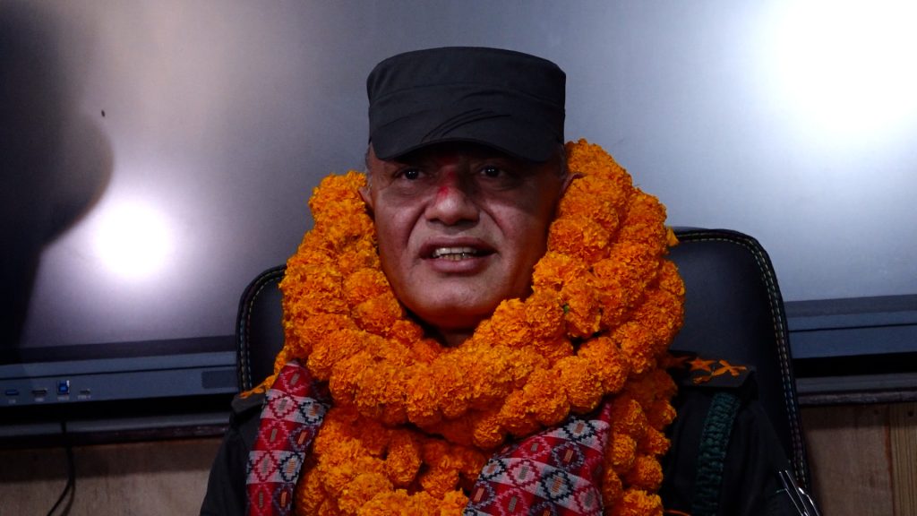 राजु पाण्डे काठमाडौं– ३ बाट चुनाव लड्ने