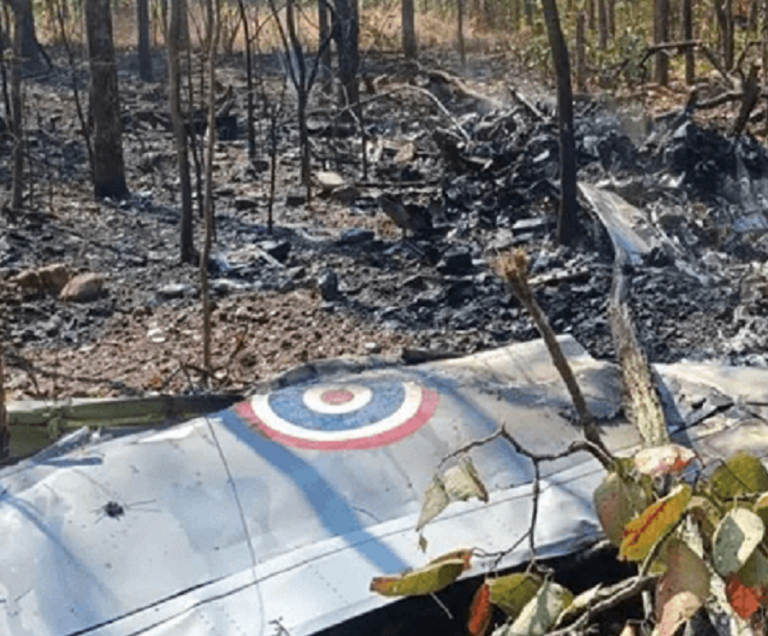 विमान दुर्घटनामा दुई पाइलटको मृत्यु