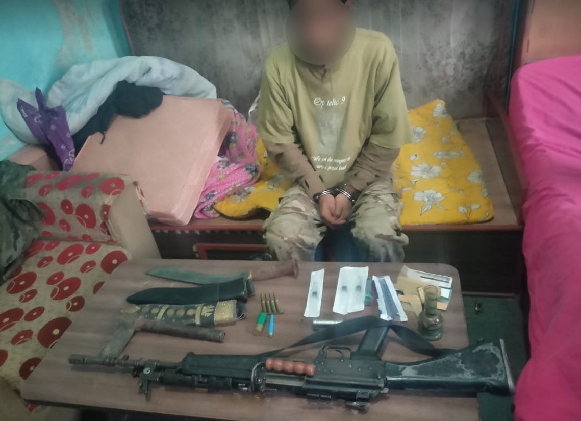 जेनजी आन्दोलनमा लुटिएका हातहतियारसहित एकजना पक्राउ