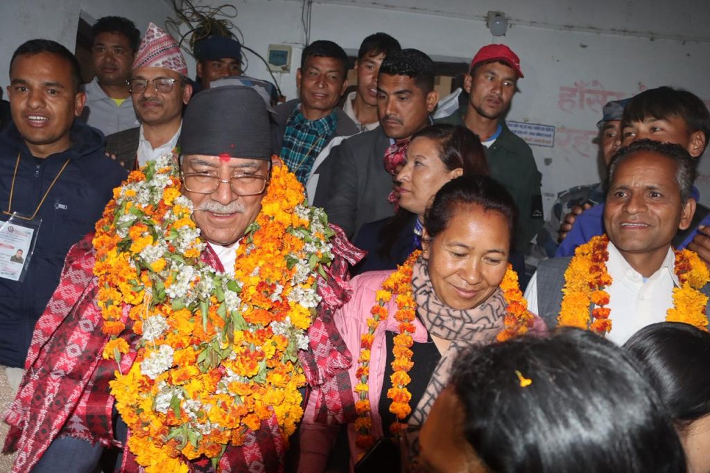 रुकुम पूर्वमा प्रचण्डको जित