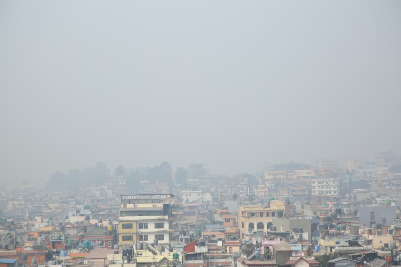 काठमाडौं विश्वकै दोस्रो प्रदूषित शहर